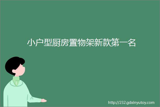 小户型厨房置物架新款第一名